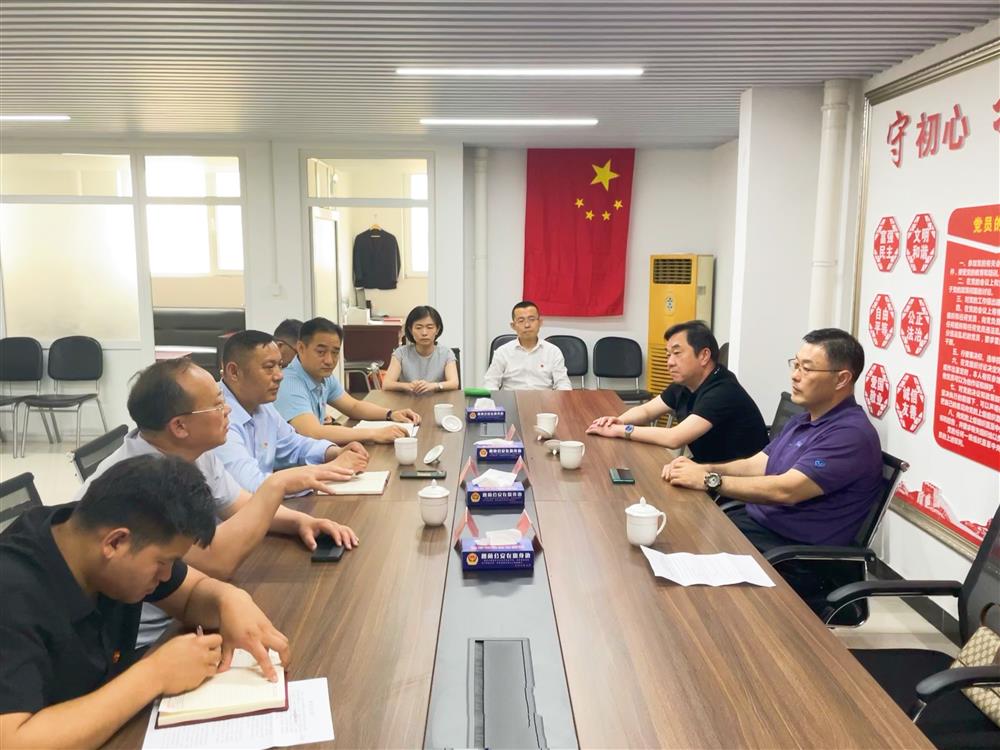 學黨史，辦實事 濟南產發集團到楚莊村黨支部走訪調研